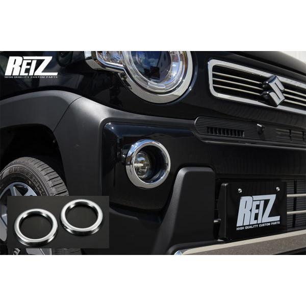 スズキ　バンパー　ガーニッシュ　フォグランプベゼル　ハスラー　ＭＲ92 ＭＲ52 ハスラー MR52S MR92S フォグランプベゼルカバー 左右セット ABS製