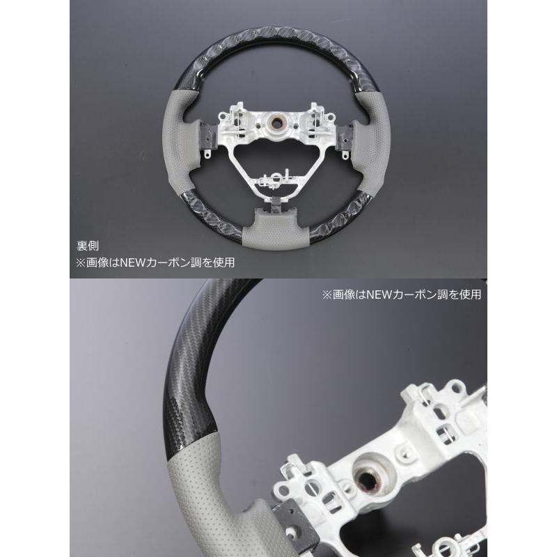 エブリイワゴン ハンドル ステアリング 専用グレー革 DA17W ガン