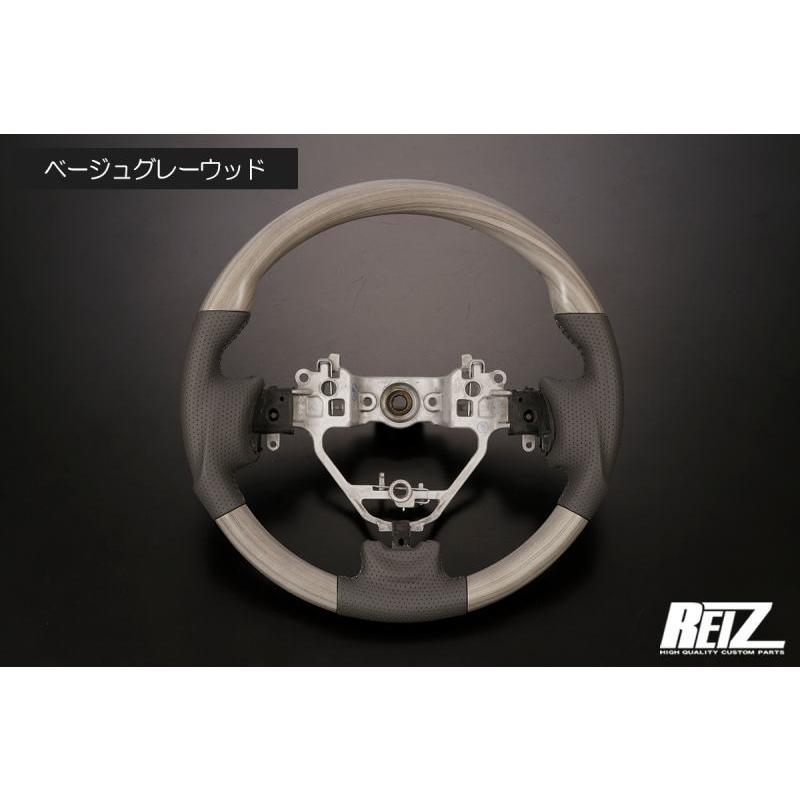 エブリイワゴン ハンドル ステアリング 専用グレー革 DA17W ガン