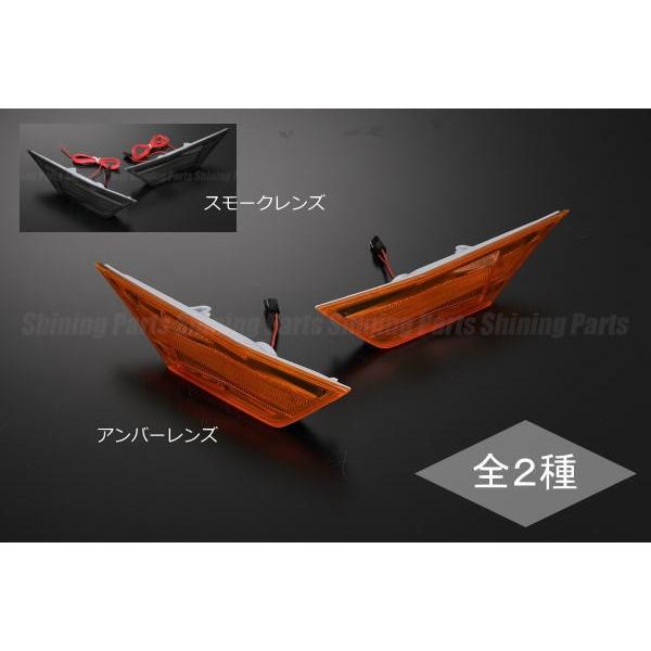 FC1 FK7 FK8 シビック LEDクリスタルサイドマーカー 左右セット ハッチバック セダン タイプR