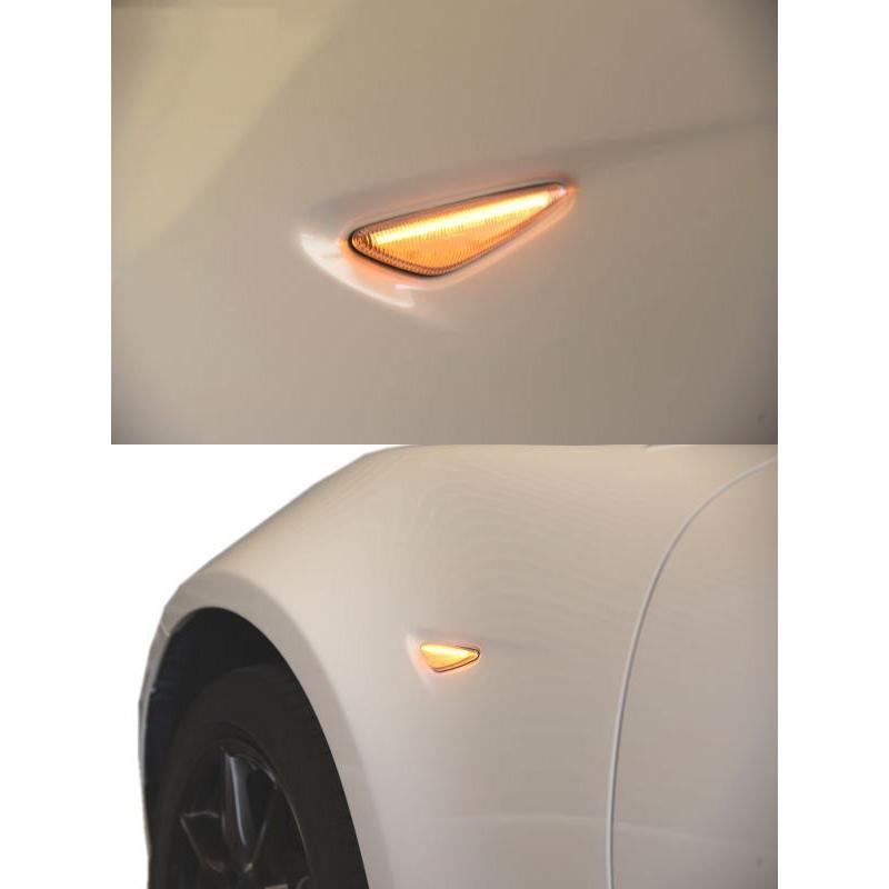 【Revier(レヴィーア)】 プレマシー/ラフェスタハイウェイスター(CW系) LEDサイドマーカー 左右セット|shiningparts|03