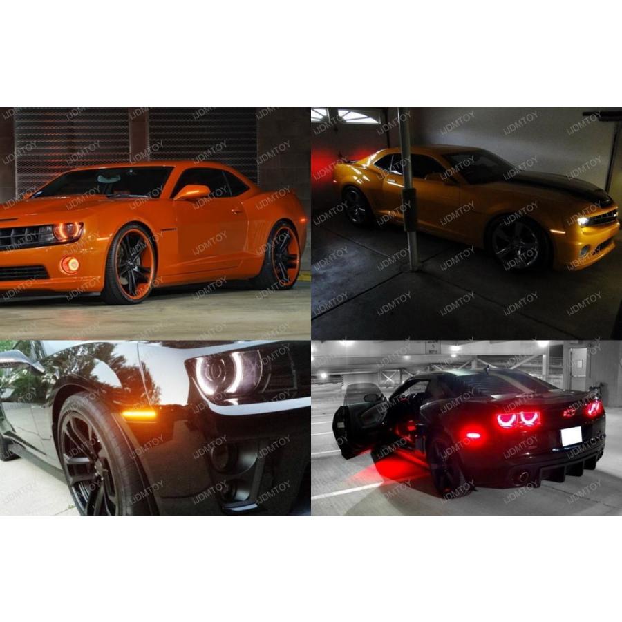 サイドマーカー 在庫処分 シボレー カマロ 2010〜2015モデル LED 前後