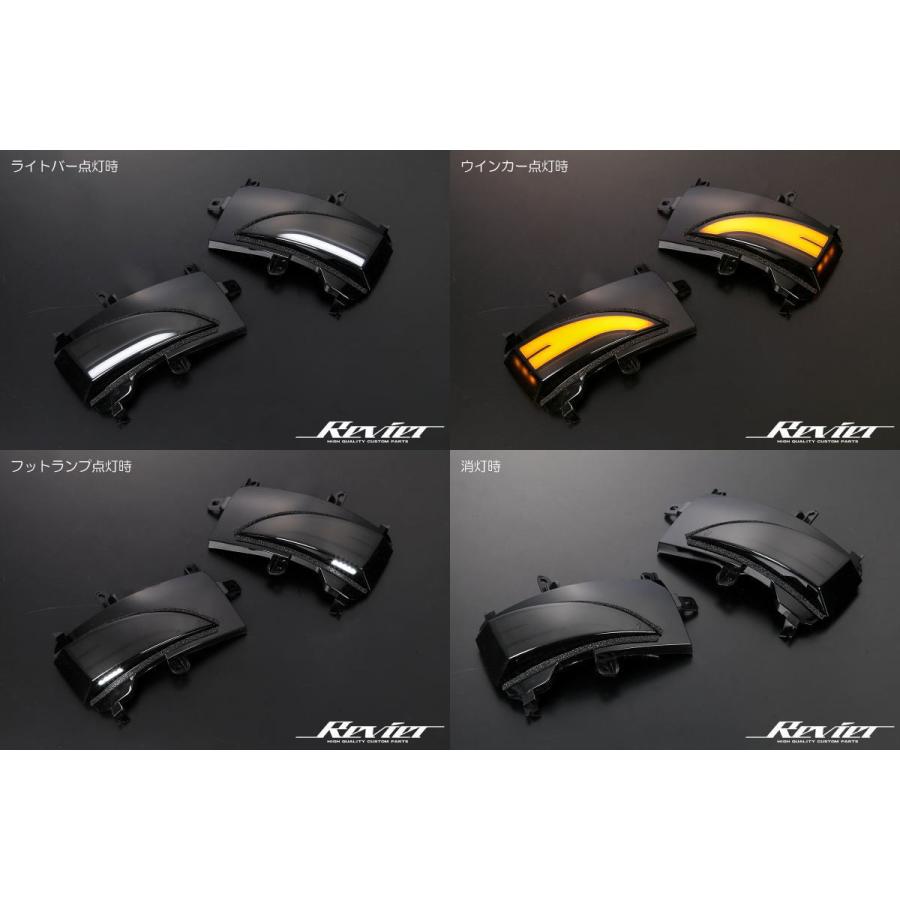 エルグランド シーケンシャルウインカー オープニング機能付き E52 LED