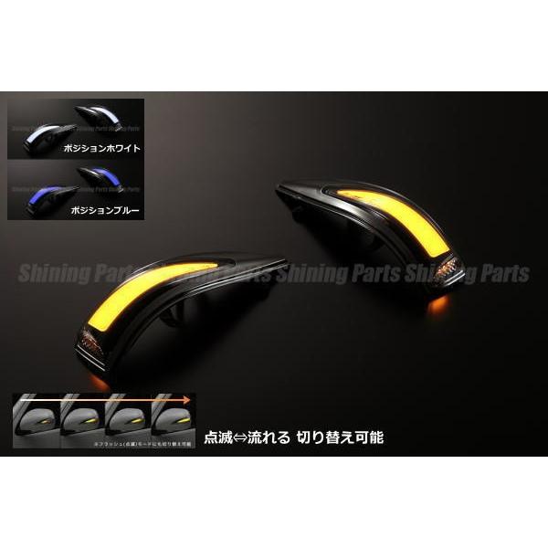 流星バージョン Revier タイプLSウインカーミラー用 LEDウインカー
