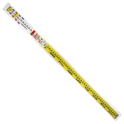 K専用 楽天市場】アルミスタッフ 2 5m5段 表面10mmピッチ 裏面1mm