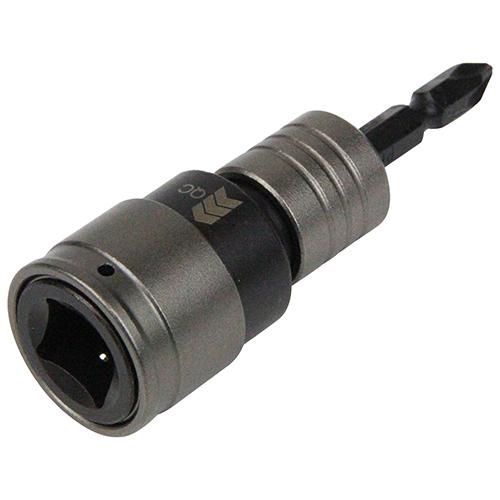 QC6.35変換アダプター ミツトモ ドリルアタッチメント ソケットビット