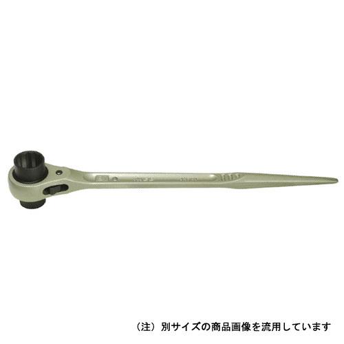 MCC19.21ラチェット　しの 両口ラチェットレンチ MCC 建設工具 シノ付ラチェット 19X21