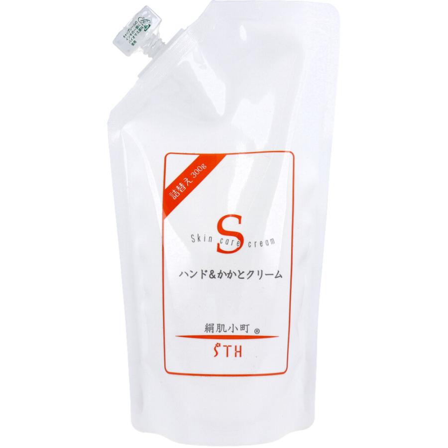 絹肌小町 ハンド&かかとクリーム 詰替用 300g : シャイニングストア