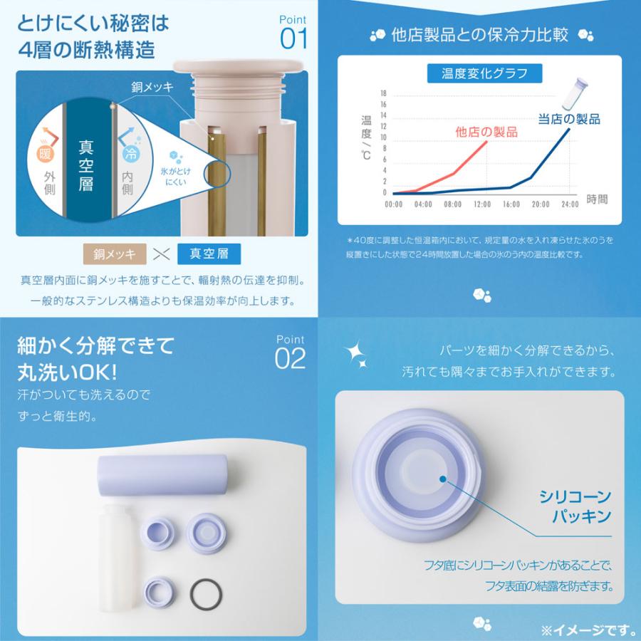 スティックタイプの氷のう 冷温対応 ラベンダー : シャイニングストア