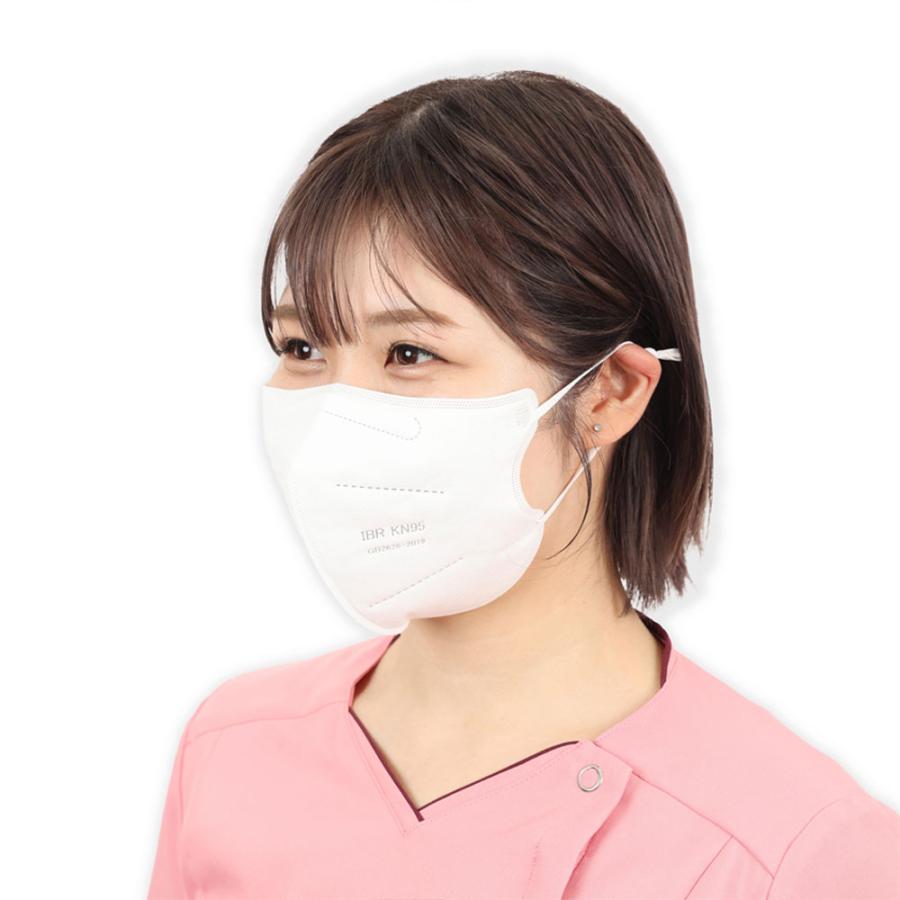 業務用 KN95 立体構造高機能マスク 5層フィルター 個別包装 レギュラー