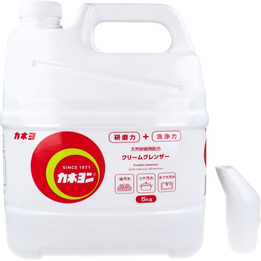 業務用 カネヨン クリームクレンザー 特大 5kg : シャイニングストア