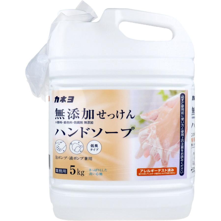 業務用 無添加せっけんハンドソープ 泡ポンプ・液ポンプ兼用 低臭
