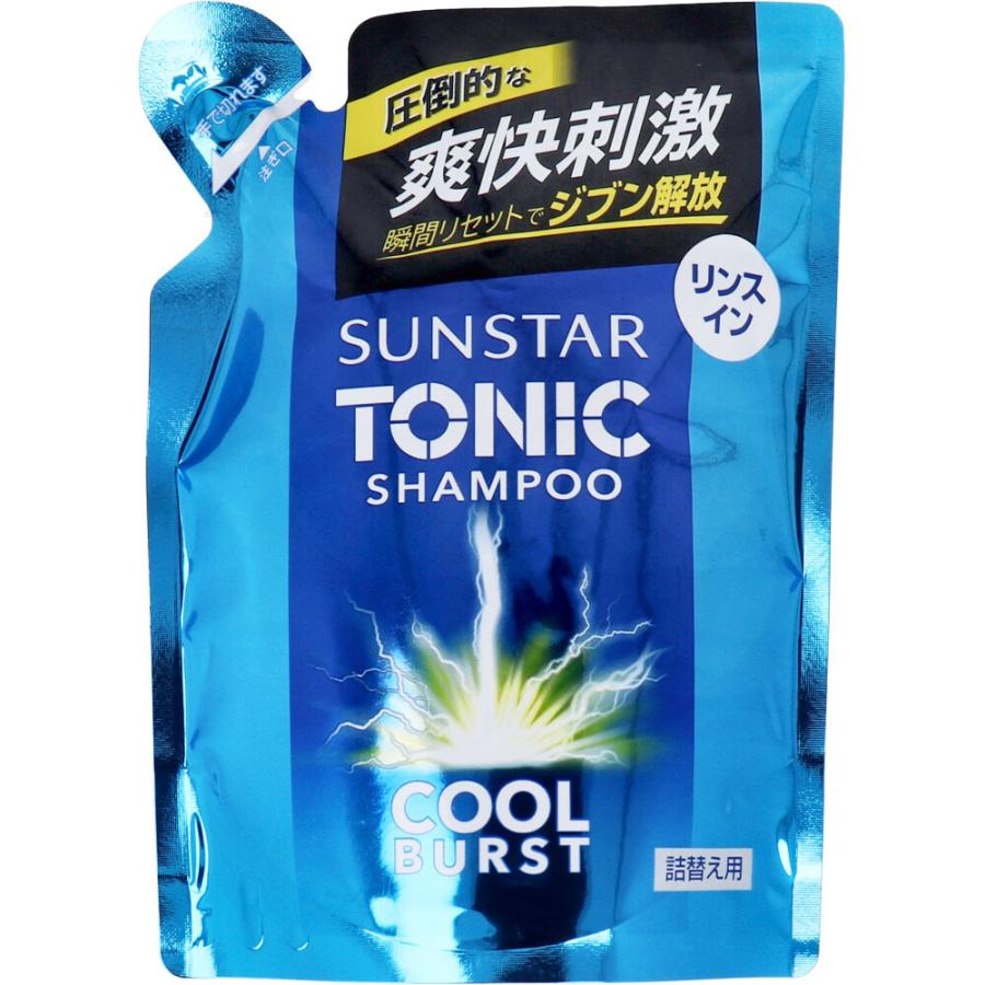 カービィ コロコロパニックリンスインシャンプー　未開封 サンスタートニックシャンプー COOL BURST リンスイン 詰替用 340mL