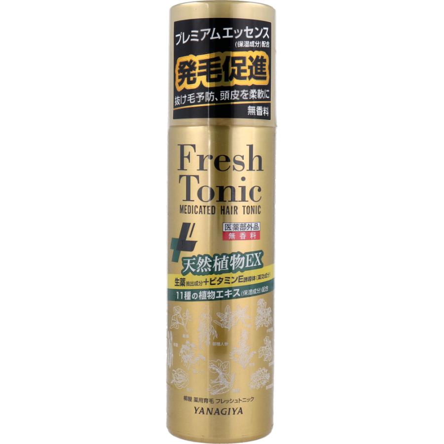 柳屋 薬用育毛 フレッシュトニック プレミアムエッセンス 無香料 190g 