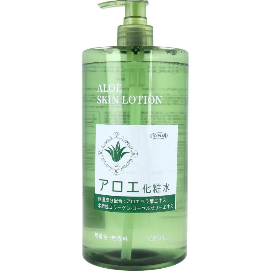 トプラン アロエ化粧水 1000mL : シャイニングストアEXPRESS - 通販