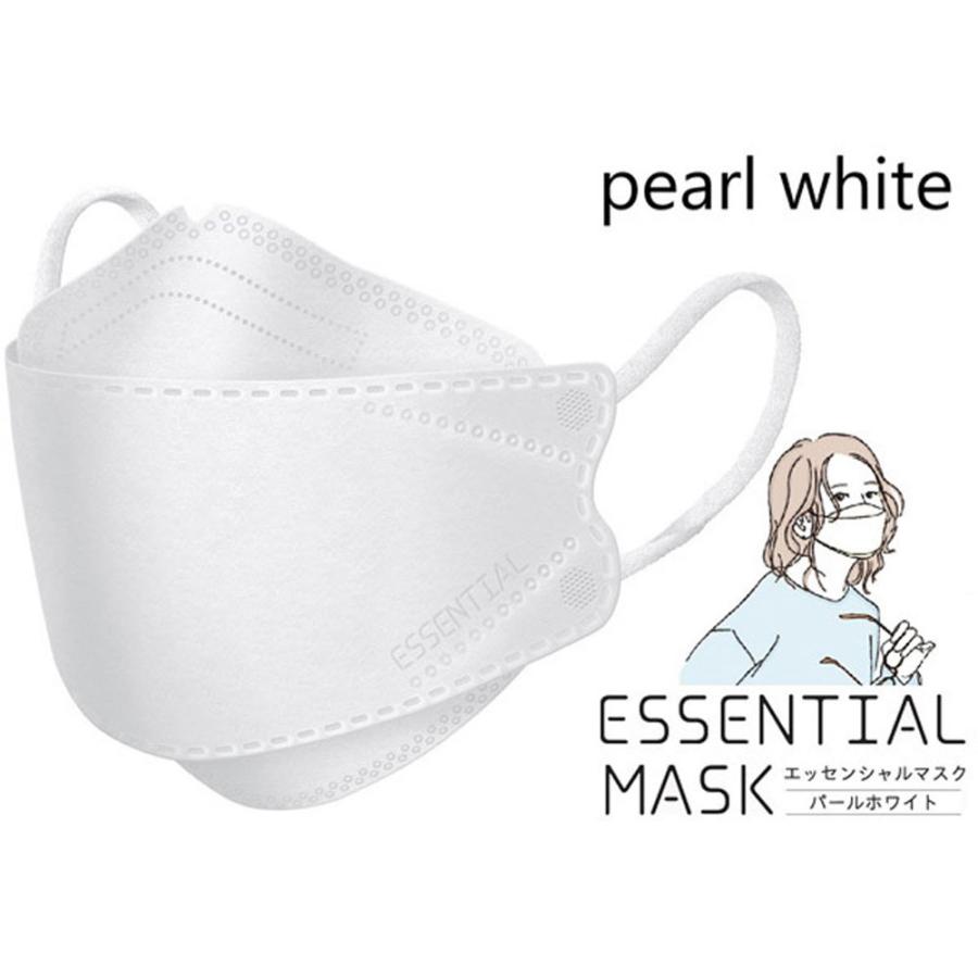 さらふわ ESSENTIAL MASK 不織布マスク パールホワイト FD30-WH 紙製