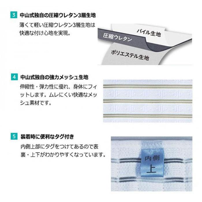 中山式 腰椎医学(R) コルセット 滑車式標準タイプ 白 3Lサイズ｜shiningstore-life｜04