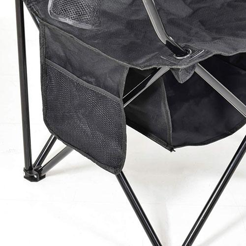 シェード付き折りたたみチェア　焼けなイス　日動工業 日動工業株式会社｜シェード付チェア 焼けなイス 【サンド】