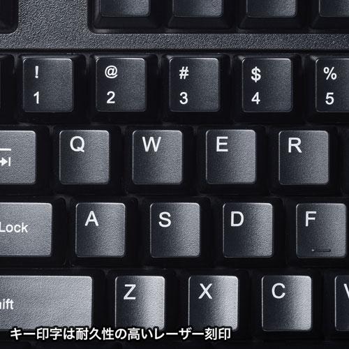 サンワサプライ 英語PS/2キーボード SKB-E5PBK｜shiningstore-life｜06