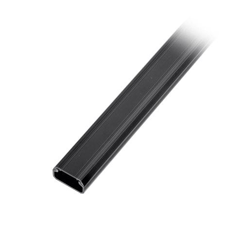 サンワサプライ 壁用ケーブルモール 幅22mm 角型 ブラック CA-KK22BK | 