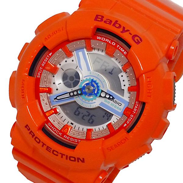 本物の 腕時計 人気 カジュアル ウォッチ 時計 Baby G ベビーg Casio カシオ レディース腕時計 樹脂 ベルト 樹脂 ケース Ba 110sn 4a 腕時計 レディース アナデジ Baby G ベビーg Casio カシオ レディース腕時計