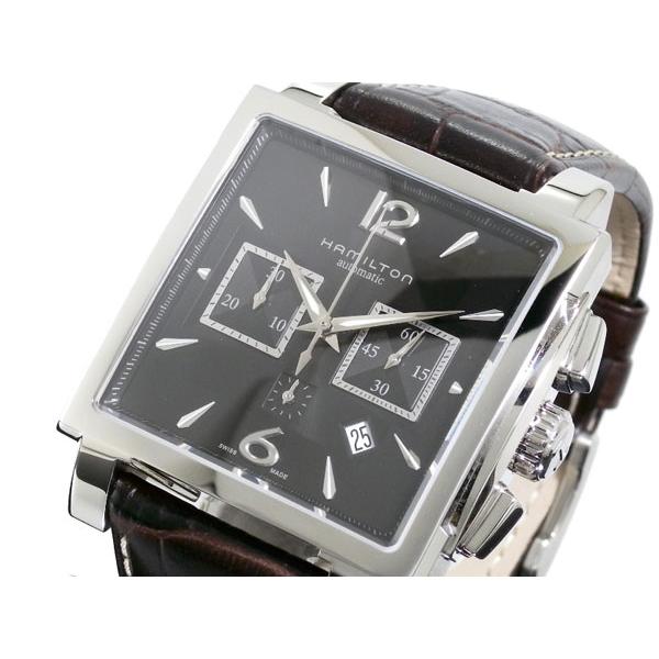 値下げ Hamilton H 腕時計 自動巻き オートクロノ スクエア ジャズマスター Hamilton ハミルトン メンズ腕時計 腕時計 Chrono Auto Jazzmaster メンズ腕時計