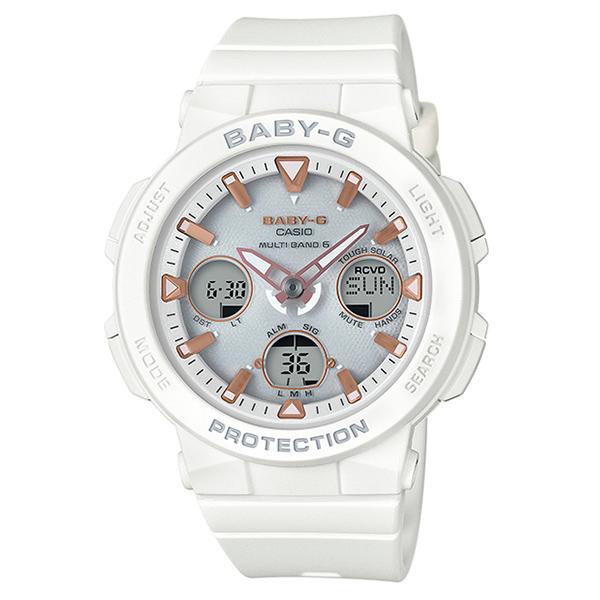 カシオ CASIO 腕時計 レディース BGA-2500-7AJF BABY-G クォーツ ホワイト国内正規｜shiningstore-life｜02