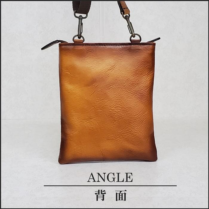 サドル SADDLE ショルダーバッグ 01015-4H メンズ ブラウン 本革｜shiningstore-life｜05