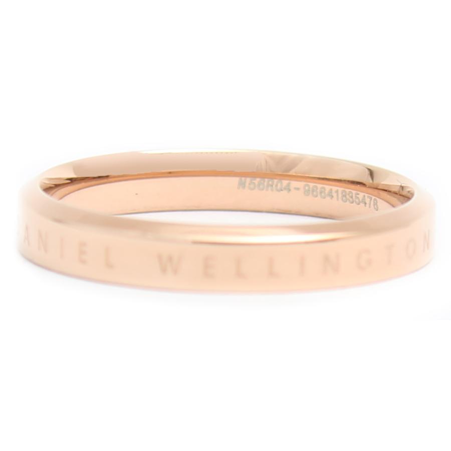 ダニエルウェリントン DANIEL WELLINGTON リング CLASSIC RING DW00400020 レディース 17.5号 ローズゴールド｜shiningstore-life｜03