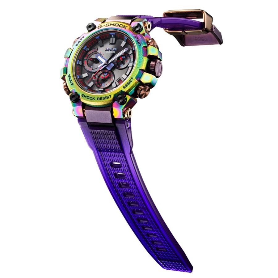 カシオ CASIO 腕時計 MTG-B3000PRB-1AJR メンズ Gショック G-SHOCK クォーツ ブラック レインボー 国内正規品｜shiningstore-life｜03