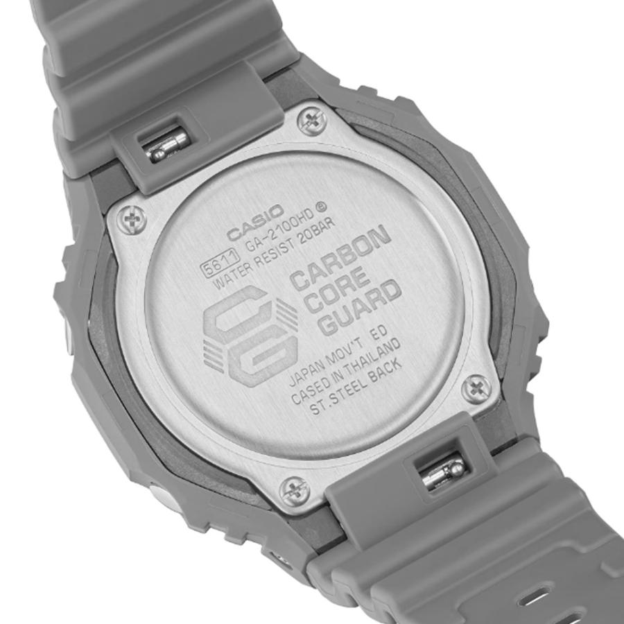 カシオ CASIO G-SHOCK GA-2100HD-8AJF 腕時計 メンズ ホワイト クオーツ アナログ 国内正規品｜shiningstore-life｜05