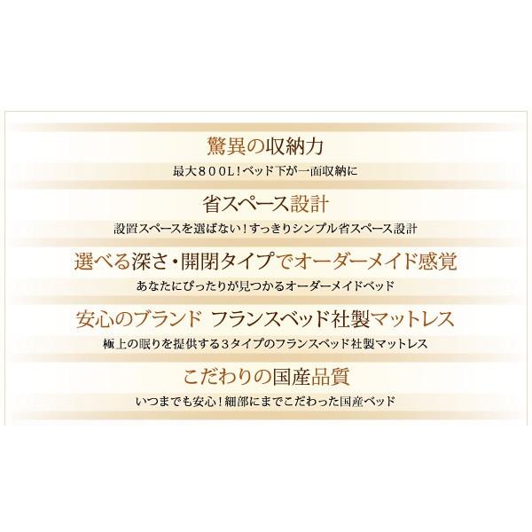 期間セール ！ ベッドフレーム 収納ベッド シングル マットレス付き 国産跳ね上げ収納ベッド マルチラススーパースプリングマットレス付き 縦開き シングル 深さレギュラー 【GMS1313809213】(47475円)