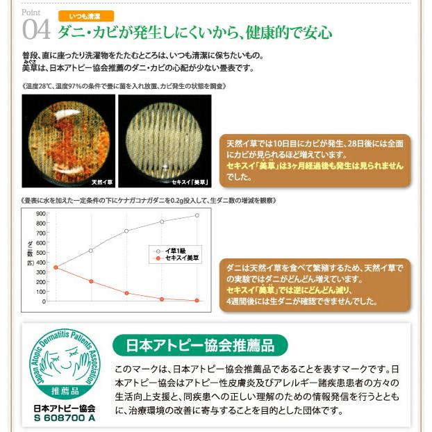 お客様組立 美草・日本製_大容量畳跳ね上げベッド セミダブル 深さグランド