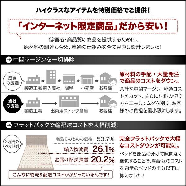 【2022福袋】 ベッド 収納付きベッド フィッツ マットレス付き 収納 収納付 収納ベッド 大容量 薄型プレミアムポケットコイルマットレス付 引出し2杯 ロータイプ シングル