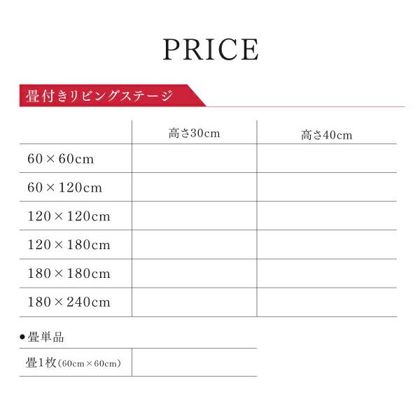 リビング収納 チェスト キャビネット タンス テレビ台 国産 収納付きデザイン美草畳リビングステージ 畳ボックス収納 120×180cm ロータイプ_17