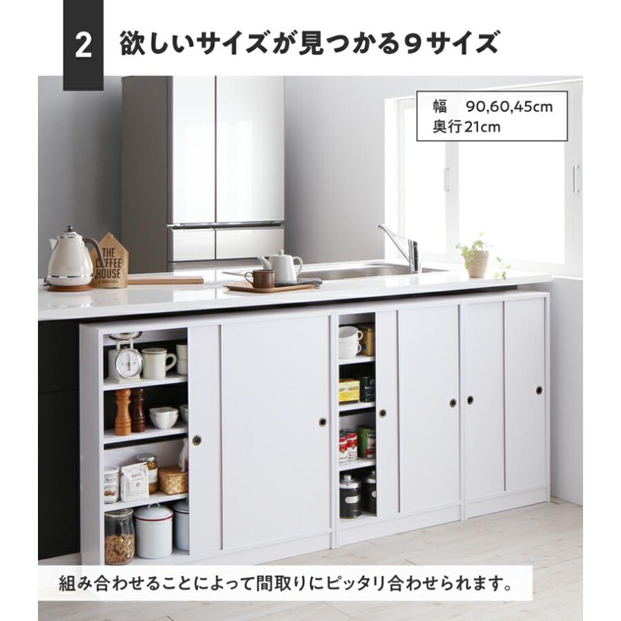 ブランド登録なし - 幅90 奥ふかさ16 か細い 書物棚 引き戸納める 押し入れ 北欧 シェルフ ピクチュアブック棚 薄型 今めかしい 大収容能力 棚 木製 材木仕合わせ 納める 仕合わせ 用だんす 御厨子所納める