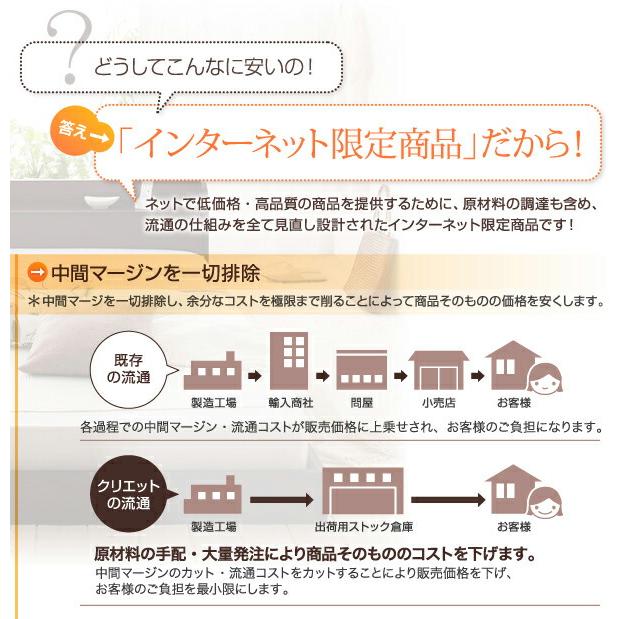 新春福袋2022 棚・コンセント付きフロアベッド プレミアムボンネルコイルマットレス付き セミダブル 組立設置付