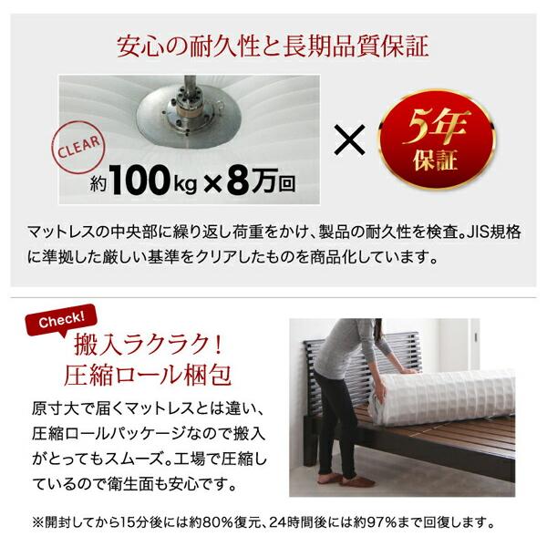 毎日特売 棚 コンセント付き 引き出し 2杯 収納 ベッド プレミアムボンネルコイルマットレス付き ダブル 組立設置付