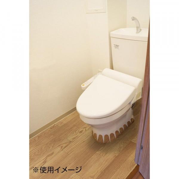 EASEトイレ床模様替えシート 91×200cm 木目(ライトブラウン) SETU-4020