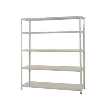 スチールラック KT-3 5段 間口1500×奥行450×高さ1800mm ホワイト スチールラック KT-3 5段 間口1500×奥行450×高さ1800mm ホワイト