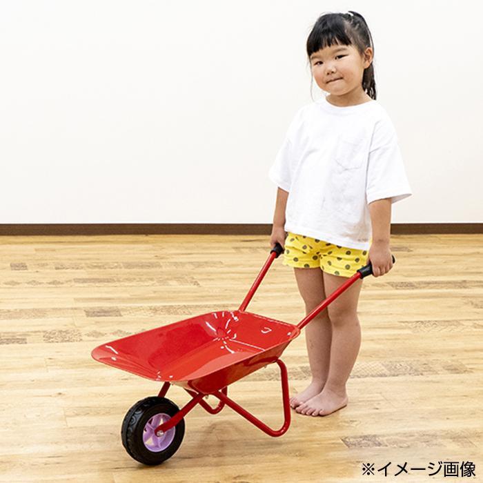 子供用 ミニ手押し一輪車(2台セット) スチール 日本製 :ab-1678896 