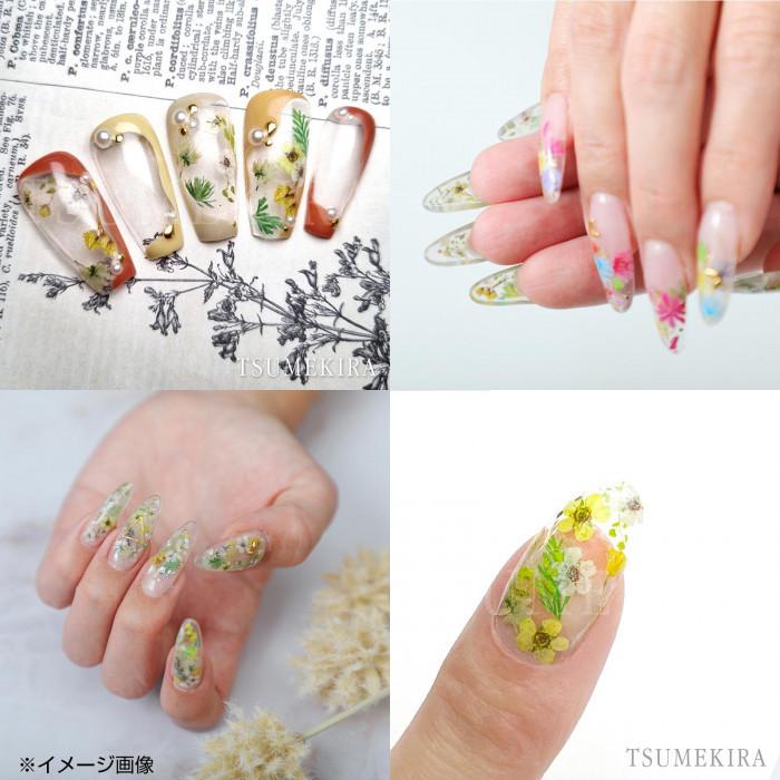 特価 Tsumekira ツメキラ ネイルシール ドライフラワー 両面印刷3 Nn Dfr 103 El Services Fr