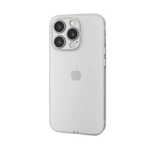 エレコム iPhone 14 Pro ソフトケース 極限 PM-A22CUCTKCR｜shiningstore-next｜04