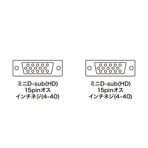 サンワサプライ CRT複合同軸ケーブル KB-CHD152K2｜shiningstore-next｜05