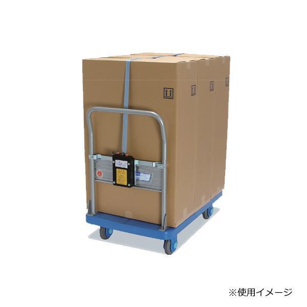静音台車 荷締機付 ハンドル固定式 最大積載量300kg ストッパー 静音台車 荷締機付 ハンドル固定式 最大積載量300kg ストッパー