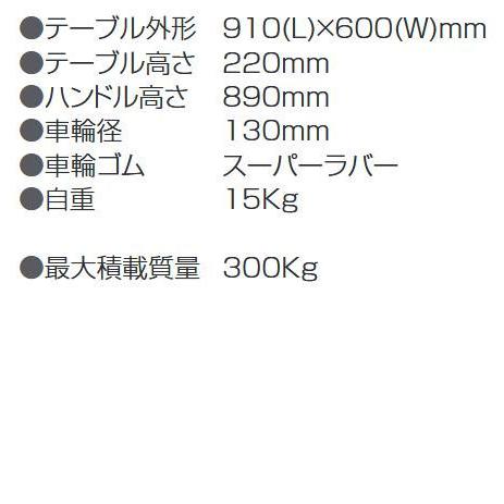 静音台車 荷締機付 ハンドル固定式 最大積載量300kg ストッパー 静音台車 荷締機付 ハンドル固定式 最大積載量300kg ストッパー