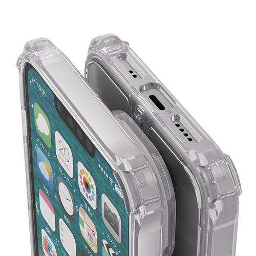 エレコム iPhone 14 ZEROSHOCK インビジブル フォルティモ PM-A22AZEROT2CR｜shiningstore-next｜03