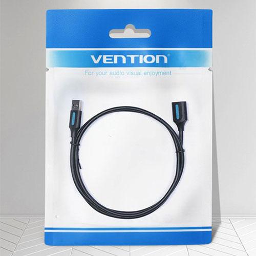 【10個セット】 VENTION USB 3.0 A Male to A Female 延長ケーブル 1.5m Black PVC Type CB-7446X10｜shiningstore-next｜04