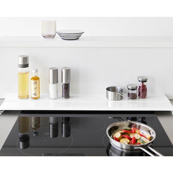 tower 奥行伸縮排気口カバー タワー ７５ｃｍコンロ用 ホワイト | 山崎実業 | 04