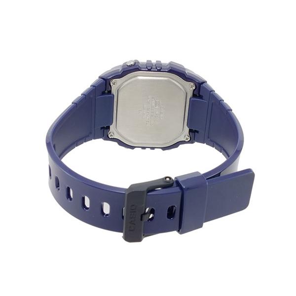 カシオ CASIO クオーツ メンズ デジタル 腕時計 W-215H-2A ネイビー 液晶｜shiningstore-next｜04